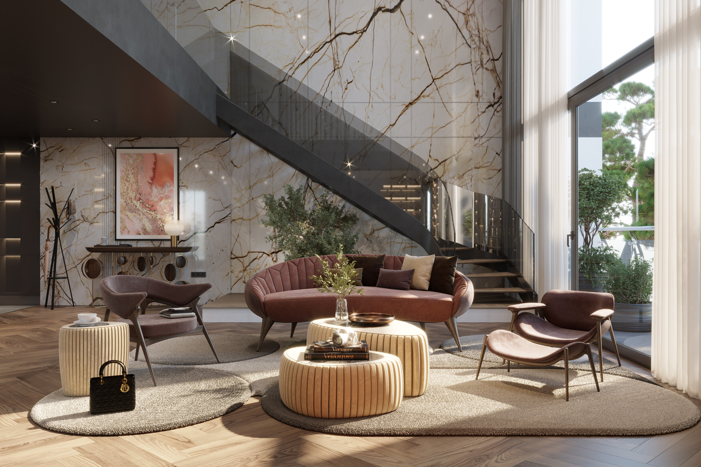 تعیین استایل کلی خانه یکی از اصول چیدمان منزل